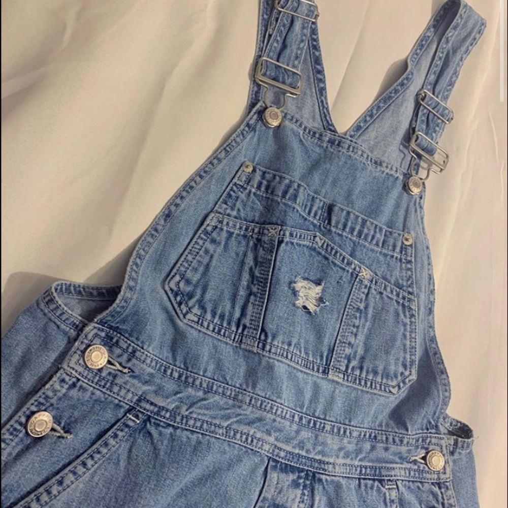 VINTAGE GAP RAW HEM OVERALLS